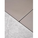 Стол обеденный HALMAR VALENTINO светло-серый/золотой 160-220/90